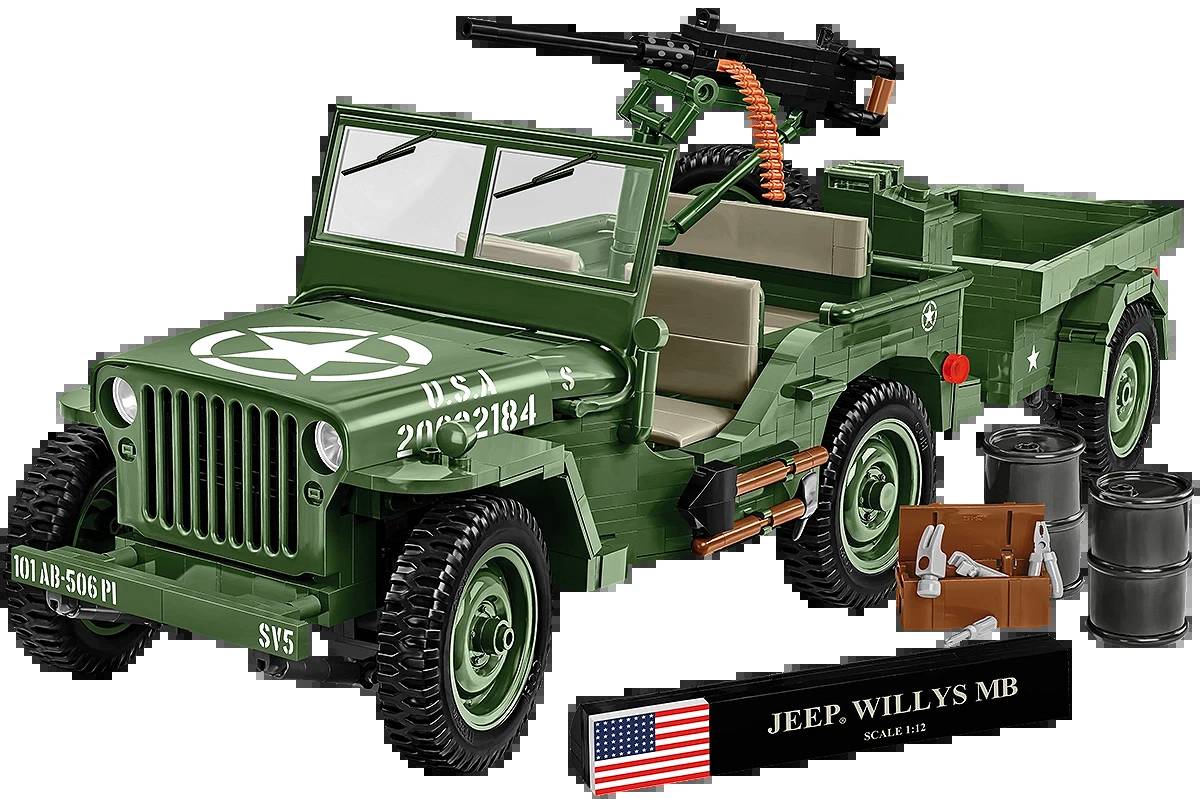 Willys MB & Remorque - Édition Exécutive (COBI-2804) — Prix et comparaison | Brick Broker