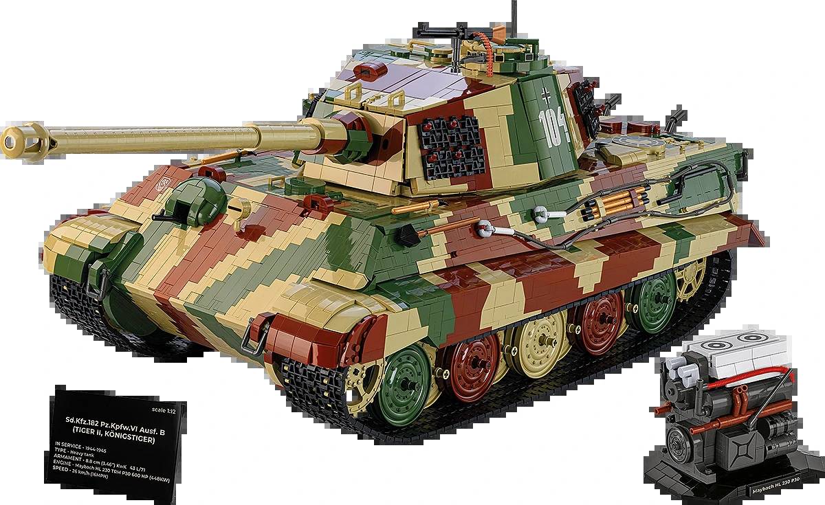 Tiger II Kœnigstiger + Bunker gratuit (COBI-2808) — Prix et comparaison | Brick Broker