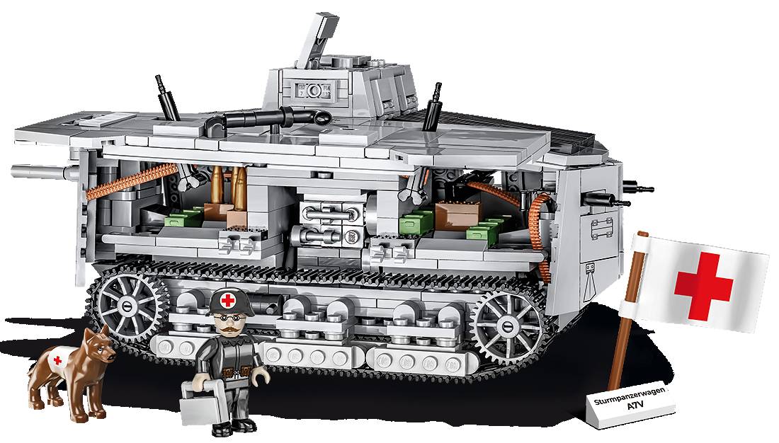 Sturmpanzerwagen A7V (COBI-2989) — Prix et comparaison | Brick Broker
