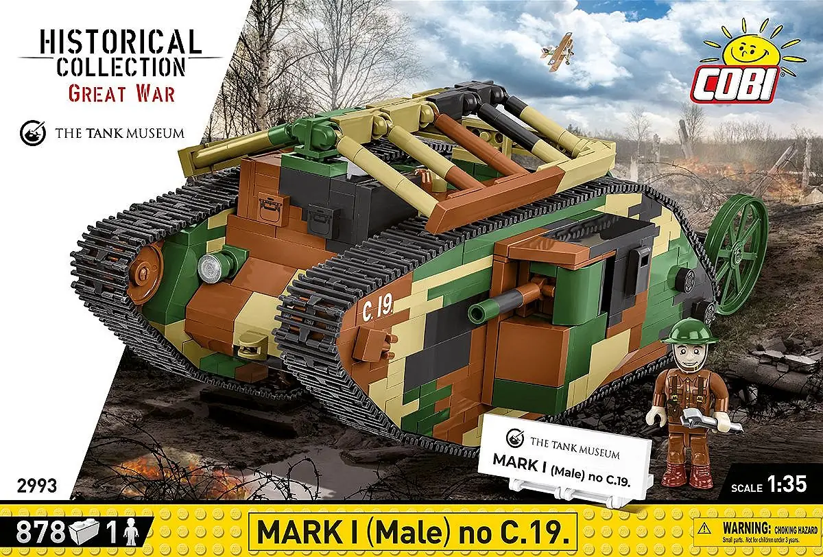 Cobi Mark I Male no C.19 • Set 2993 • SetDB • Merlins Bricks