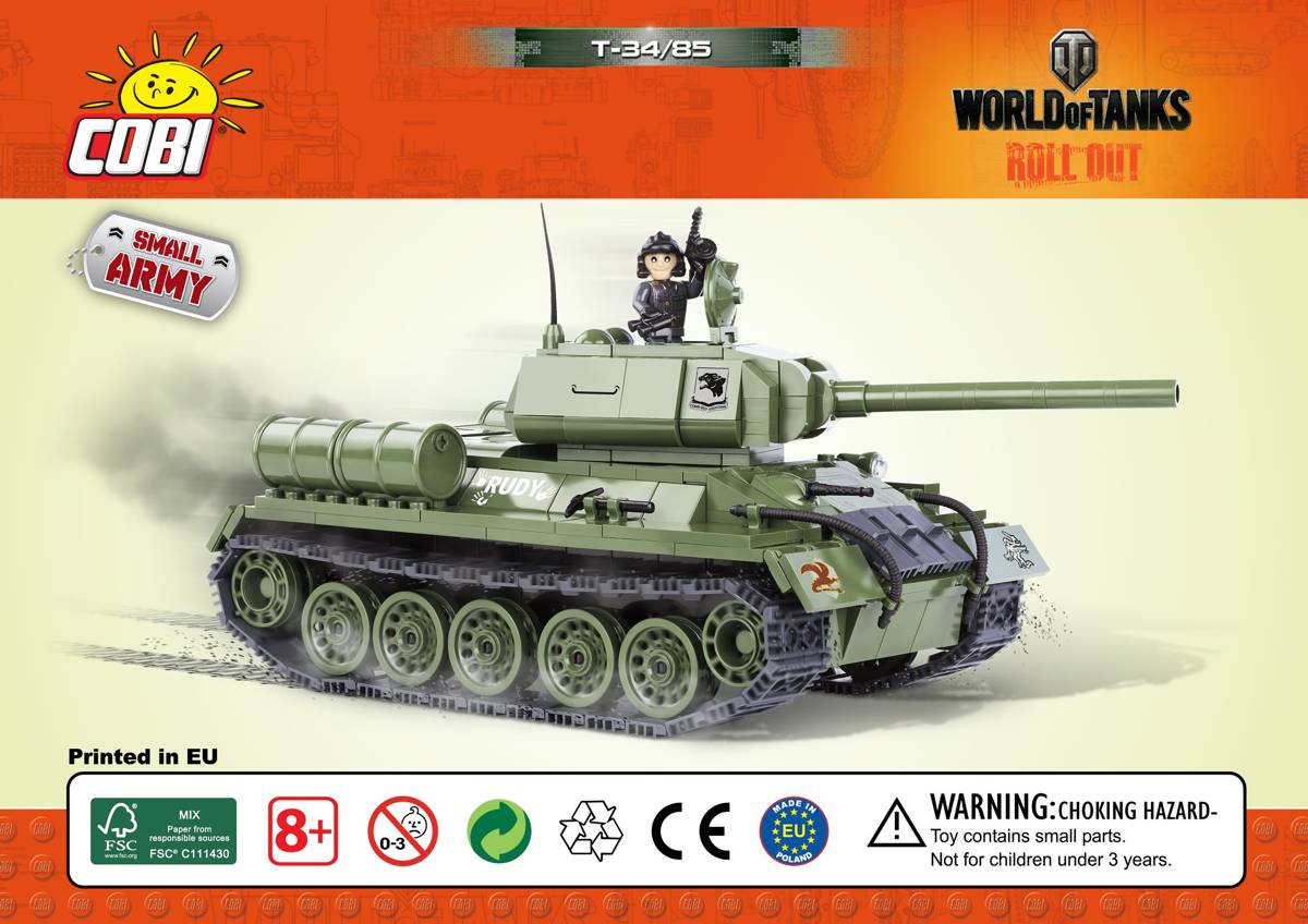T-34/85 (COBI-3005) — Prix et comparaison | Brick Broker