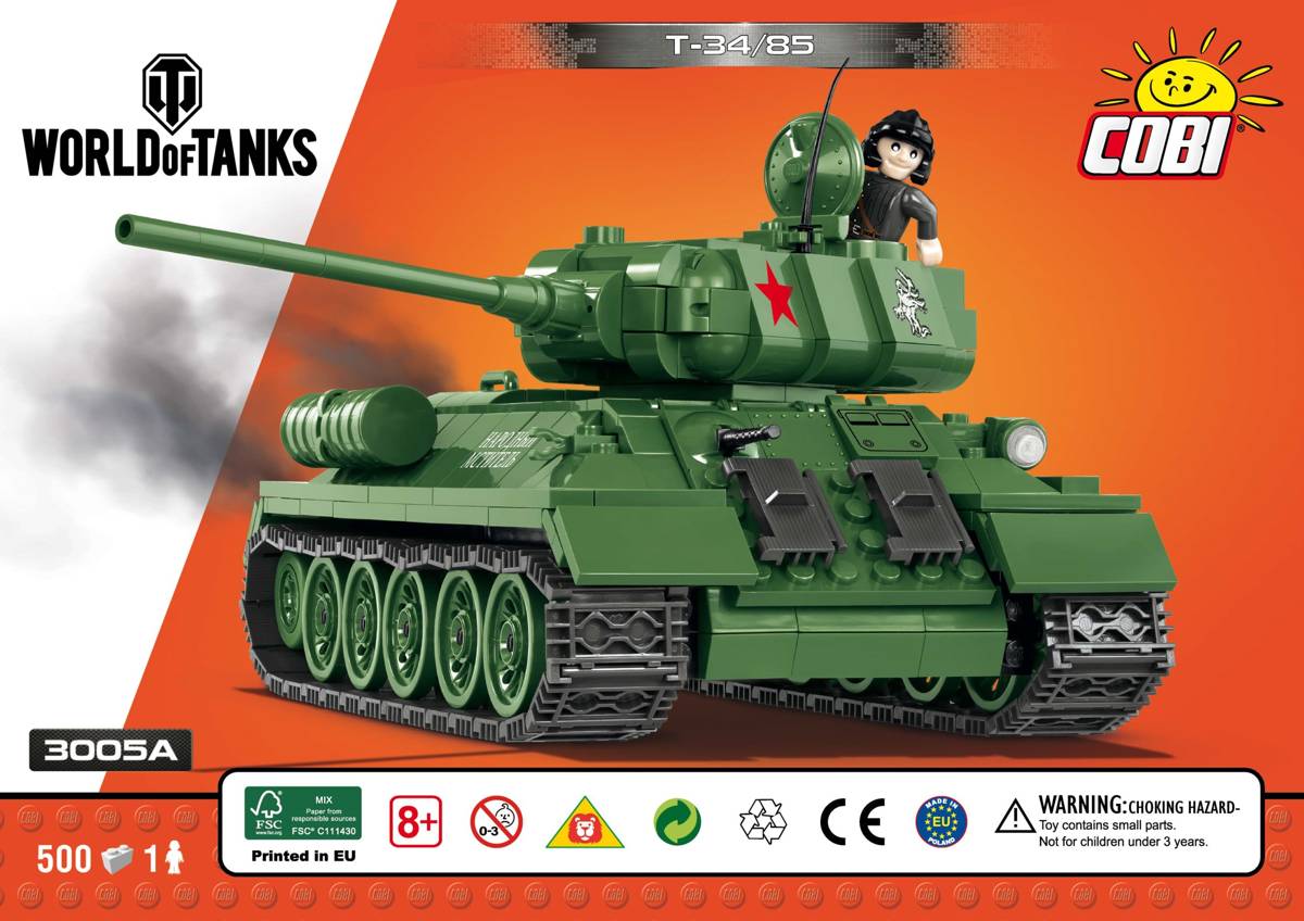T-34/85 WoT (COBI-3005A) — Prix et comparaison | Brick Broker