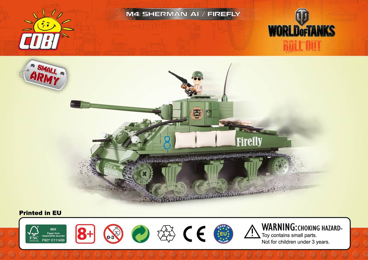 M4 Sherman A1 / Firefly (COBI-3007) — Prix et comparaison | Brick Broker
