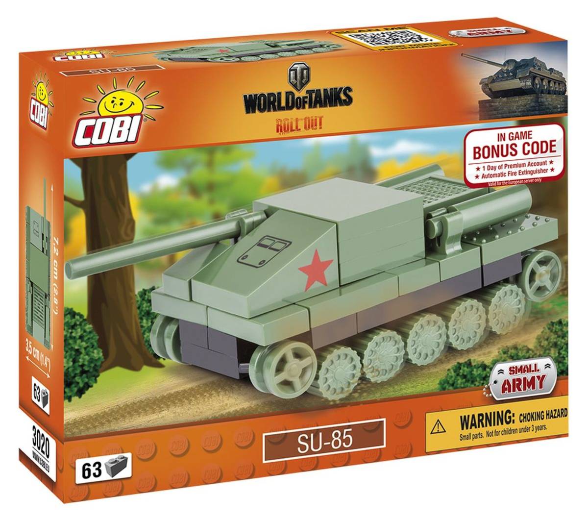 Nano-char SU-85 (COBI-3020) — Prix et comparaison | Brick Broker