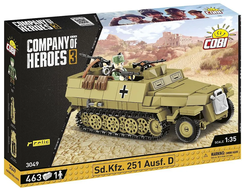 Sd.Kfz. 251/9 Stummel #2283 – Brick Army Canada