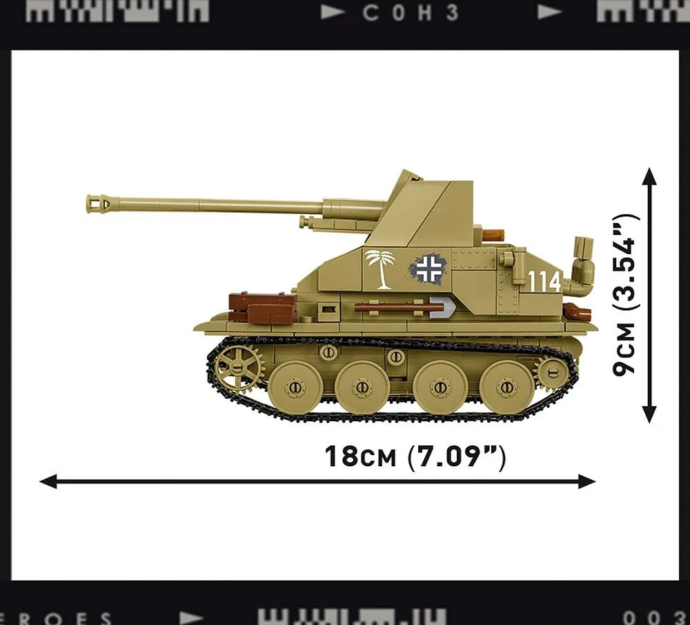 Cobi Marder III Sd.Kfz.139 • Set 3050 • SetDB