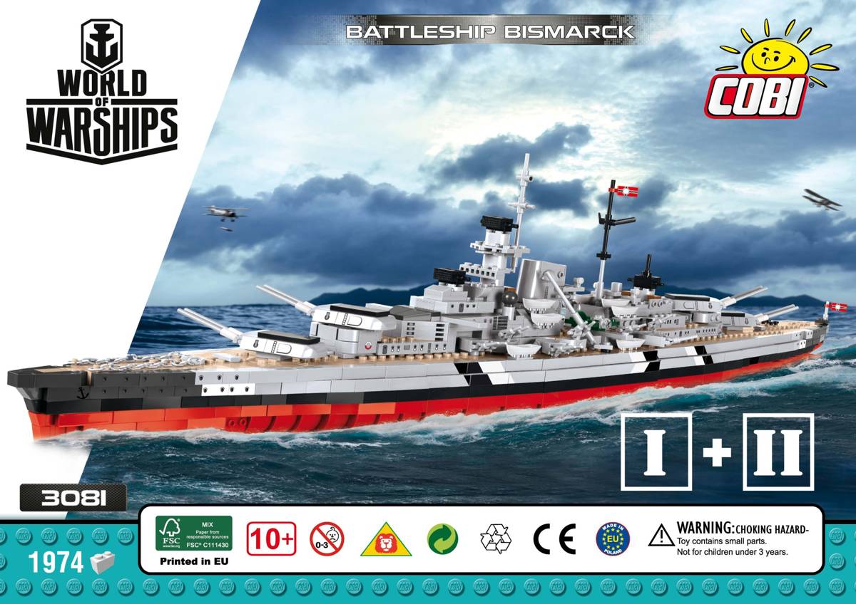 Cuirassé Bismarck Édition limitée (COBI-3081) — Prix et comparaison | Brick Broker