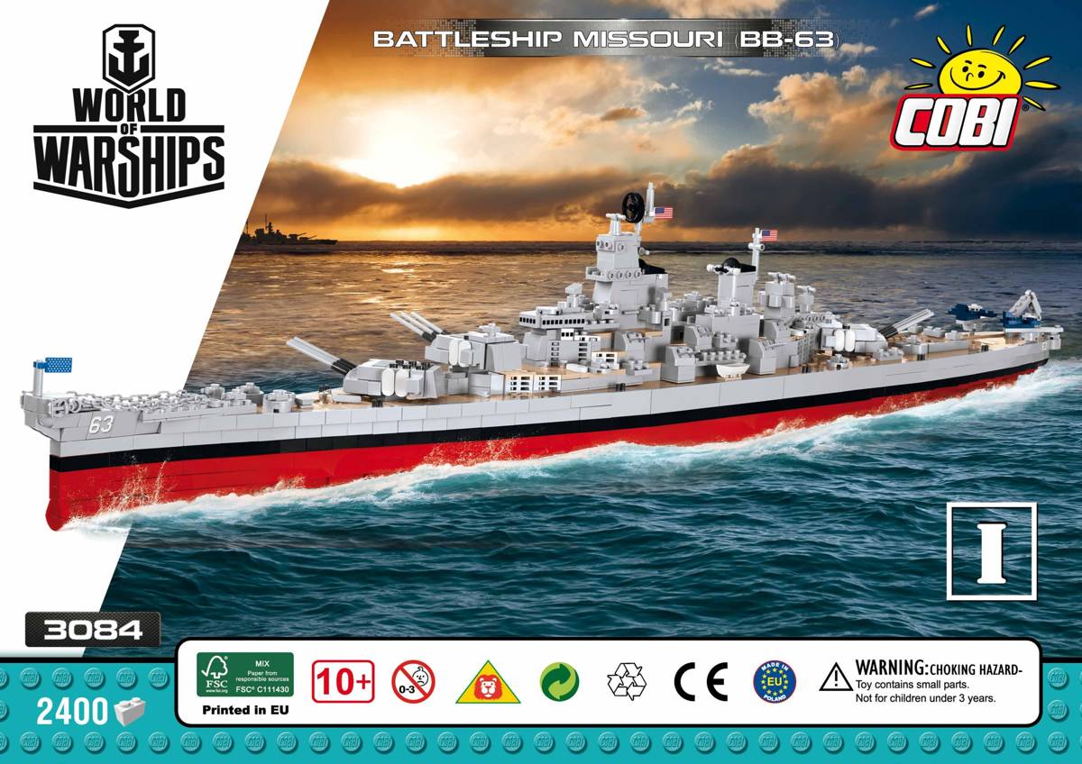 Battleship Missouri (COBI-3084) — Prix et comparaison | Brick Broker