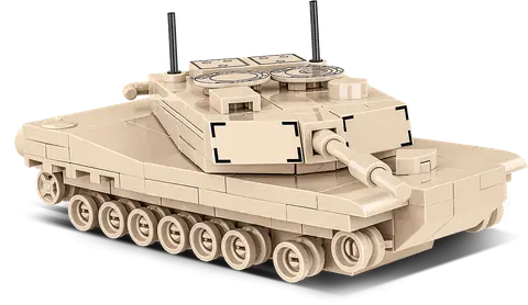 Lot De 2 COBI M1A2 Abrams & M1A2 SEPv3 Abrams - Maquettes Char D'Assaut 1:35