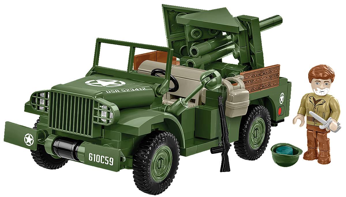 GMC M6 Fargo 37 mm (COBI-3116) — Prix et comparaison | Brick Broker
