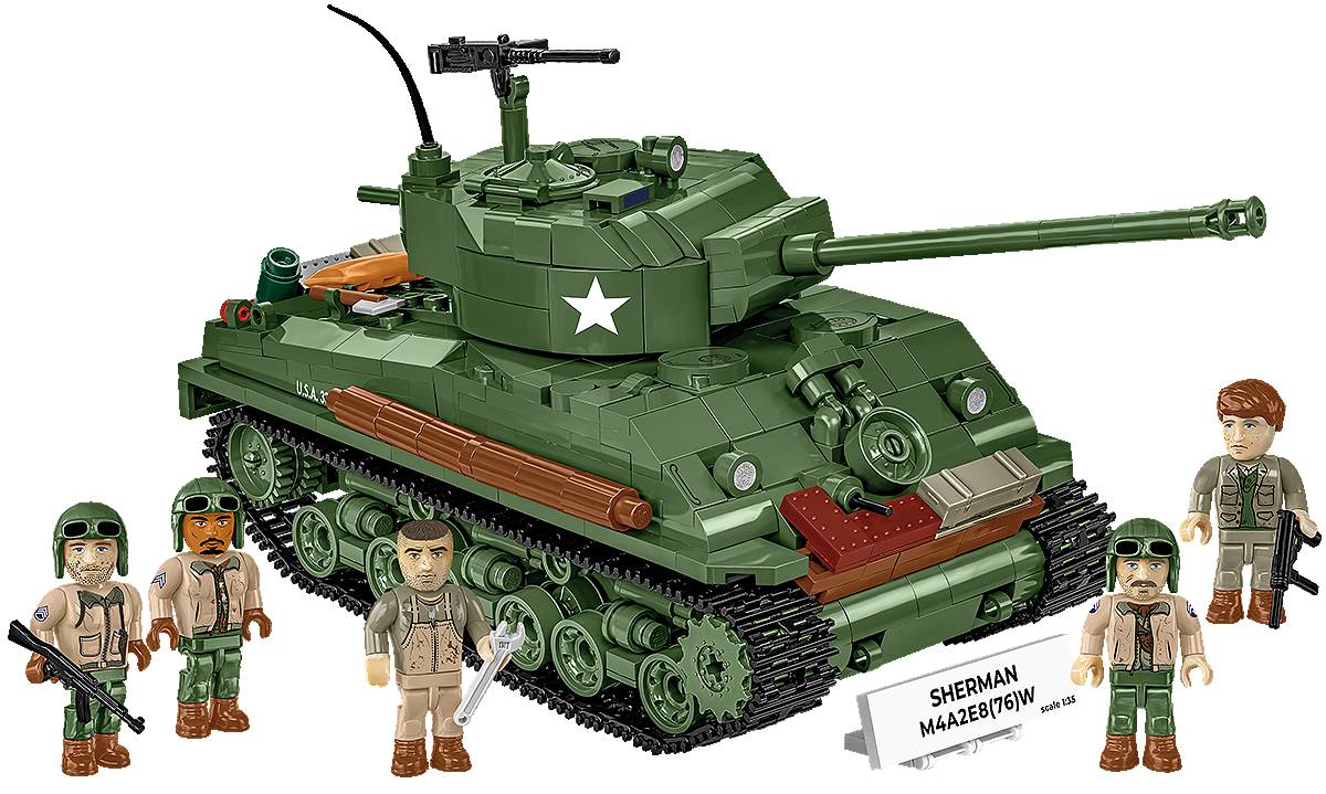 Sherman M4A2E8(76)W (COBI-3118) — Prix et comparaison | Brick Broker