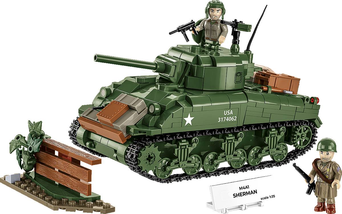 M4A1 Sherman (COBI-3126) — Prix et comparaison | Brick Broker