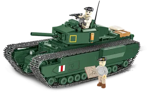 Set Costruzioni COBI M3 Stuart - Carro Armato WWII Scala 1:35, 511 Pezzi, 2 Figure, Storico