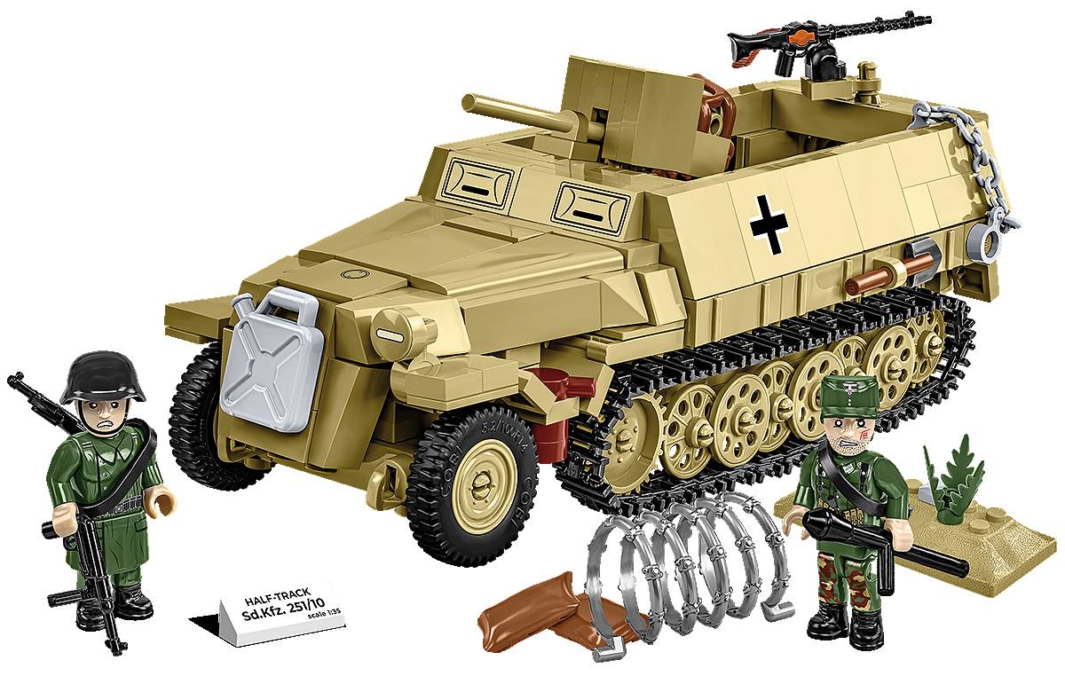 Half-Track Sd.Kfz. 251/10 (COBI-3130) — Prix et comparaison | Brick Broker