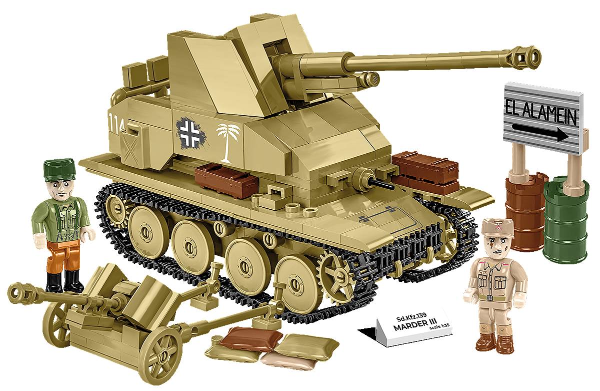 Sd.Kfz.139 Marder III (COBI-3131) — Prix et comparaison | Brick Broker