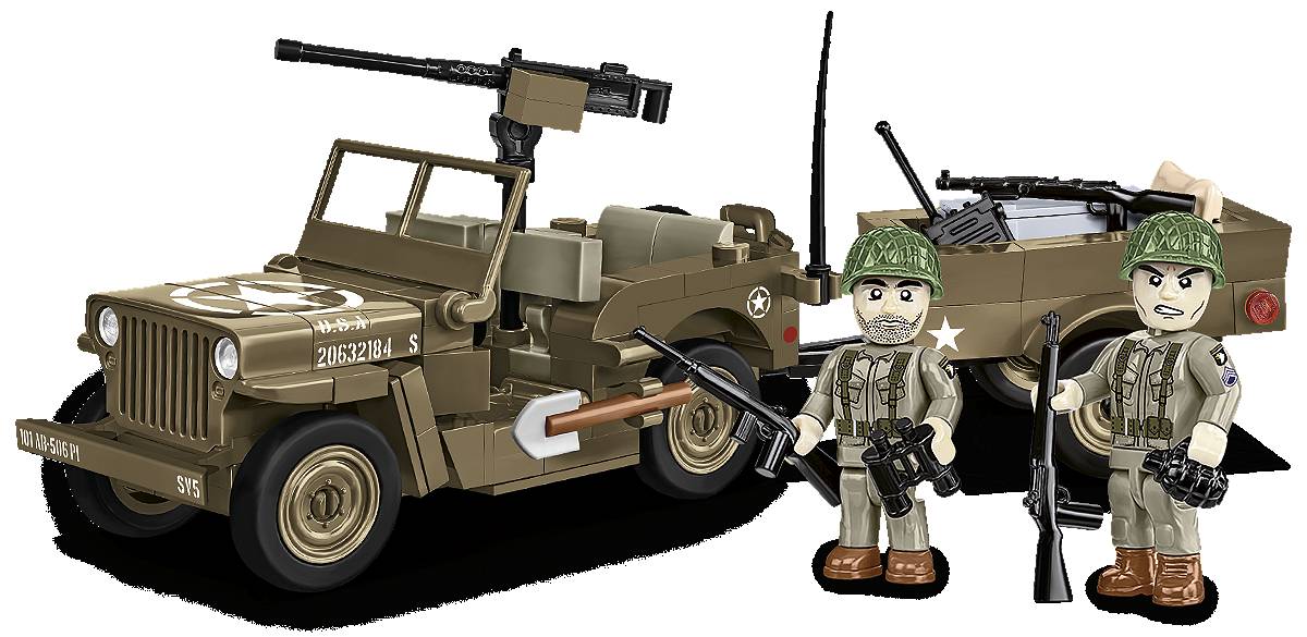 Willys MB & Trailer (COBI-3132) — Prix et comparaison | Brick Broker