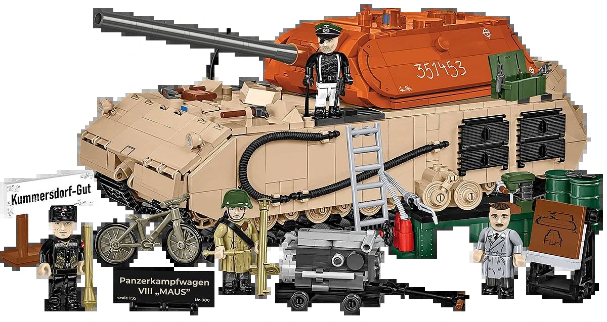 Panzerkampfwagen VIII Maus - Édition limitée (COBI-3137) — Prix et comparaison | Brick Broker