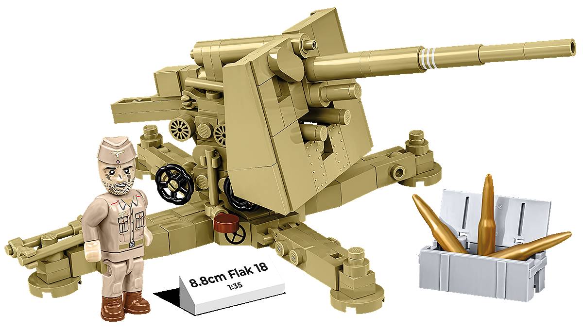 Flak 18 de 8,8 cm (COBI-3141) — Prix et comparaison | Brick Broker