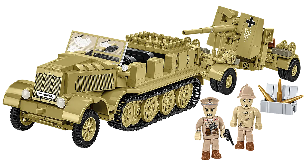 Cobi Sd.Kfz.8 Towing 8.8 cm Flak 36 • Set 3143 • SetDB