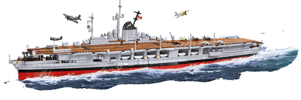 Cobi Aircraft Carrier Graf Zeppelin • Set 4826 • SetDB
