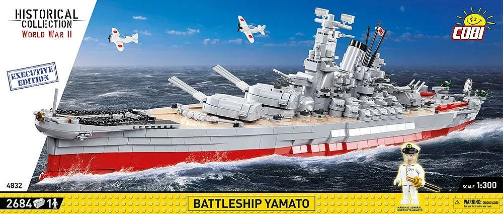 Cobi Battleship Yamato Executive Edition • Set 4832 • SetDB