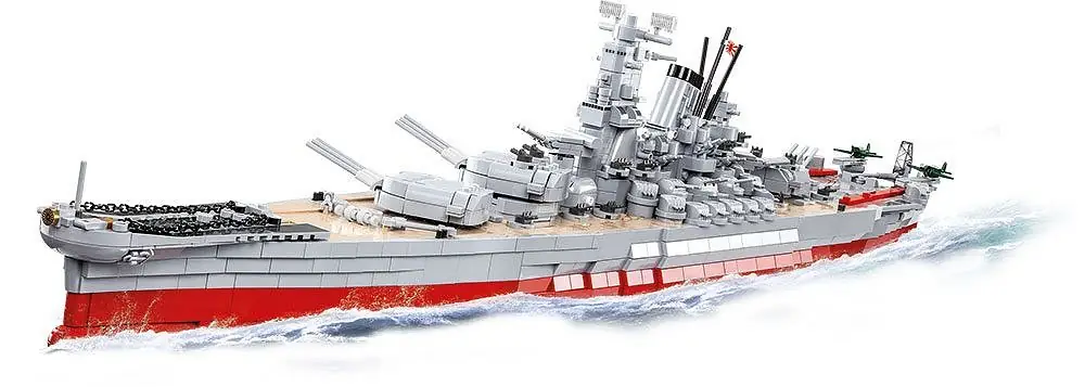 Cobi Battleship Yamato • Set 4833 • SetDB • Merlins Bricks