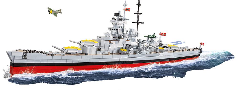 Battleship Gneisenau - Édition limitée (COBI-4834) — Prix et comparaison | Brick Broker