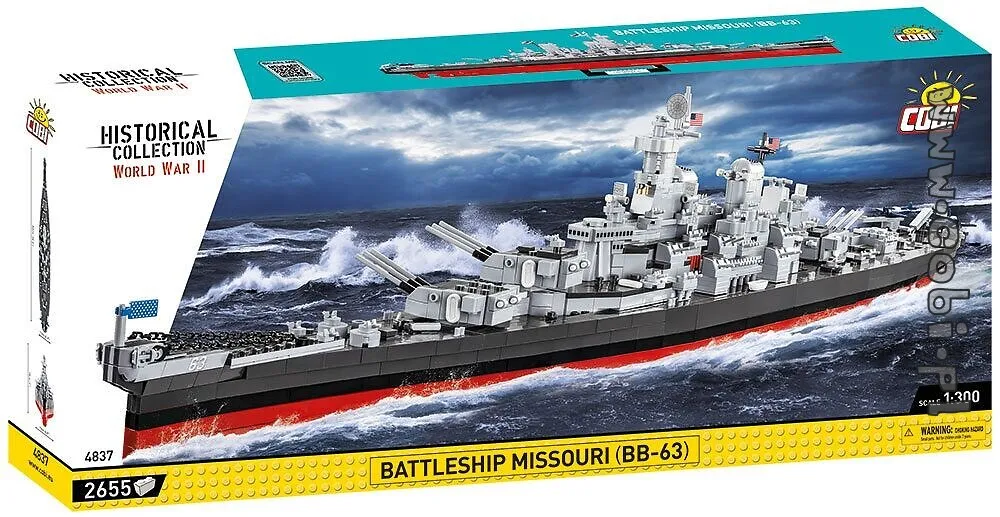Cobi #4833 戦艦大和 (IJN Yamato) (Standard Edition