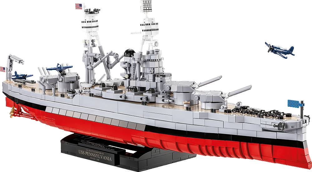 USS Pennsylvania/USS Arizona - Cuirassé (2en1) - Édition Exécutive (COBI-4842) — Prix et comparaison | Brick Broker