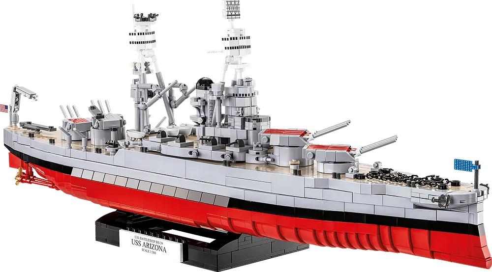 Cobi USS Arizona • Set 4843 • SetDB • Merlins Bricks