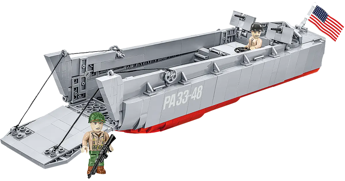 Cobi LCVP Higgins Boat • Set 4849 • SetDB • Merlins Bricks