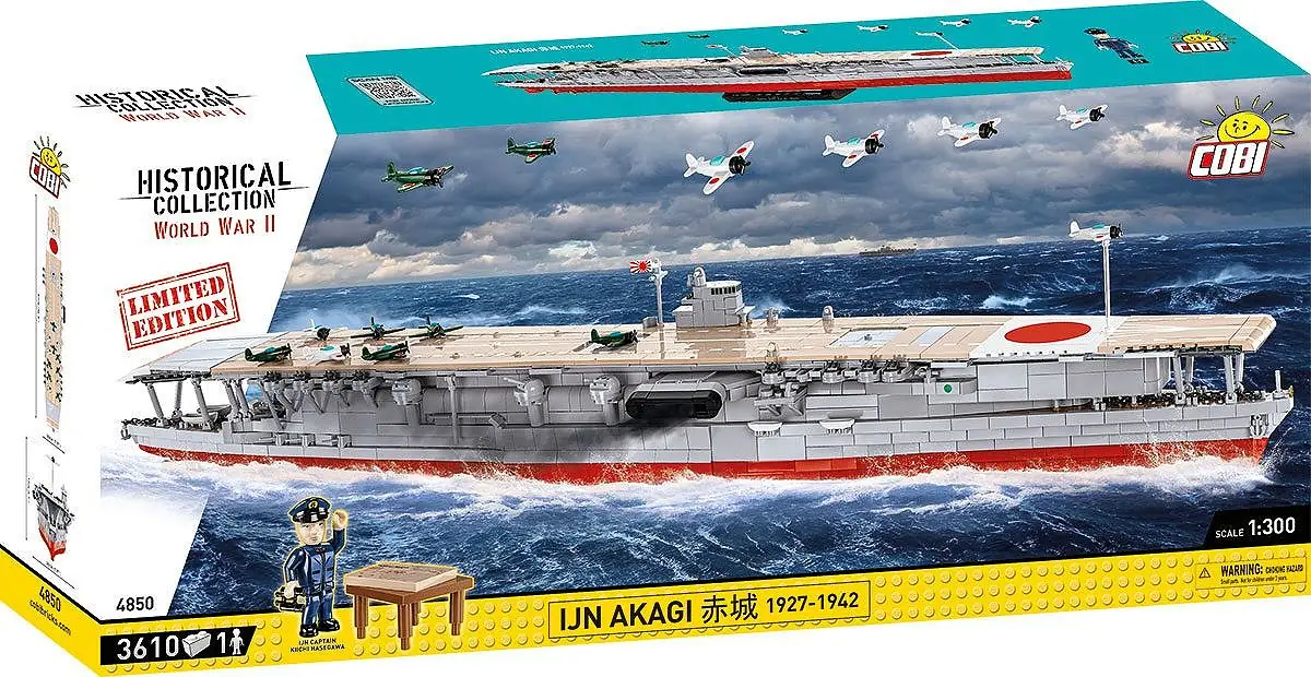 Cobi IJN Akagi 1927-1942 Limited Edition • Set 4850 • SetDB
