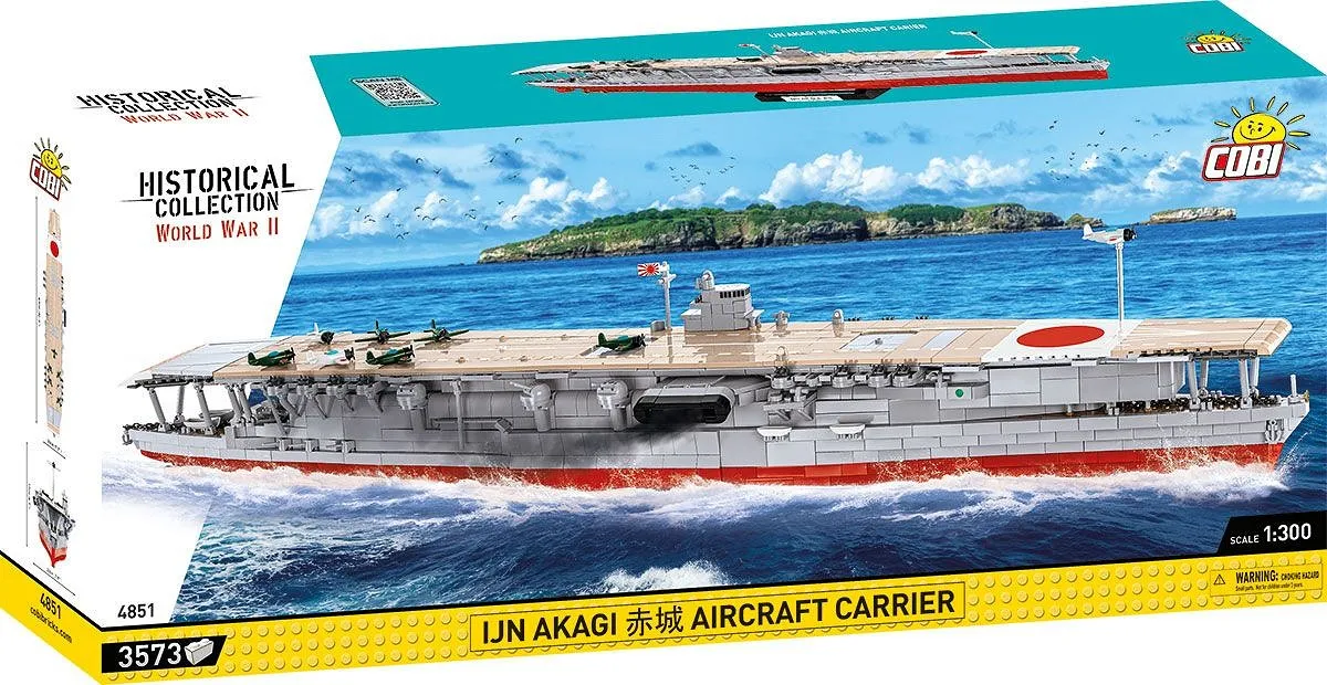 Cobi IJN Akagi Aircraft Carrier • Set 4851 • SetDB