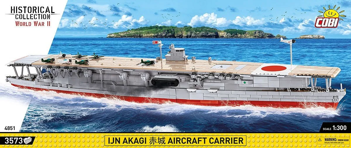 IJN AKAGI 航空母艦 1:300 スケール IJN AKAGI 航空母艦 1:300 スケール