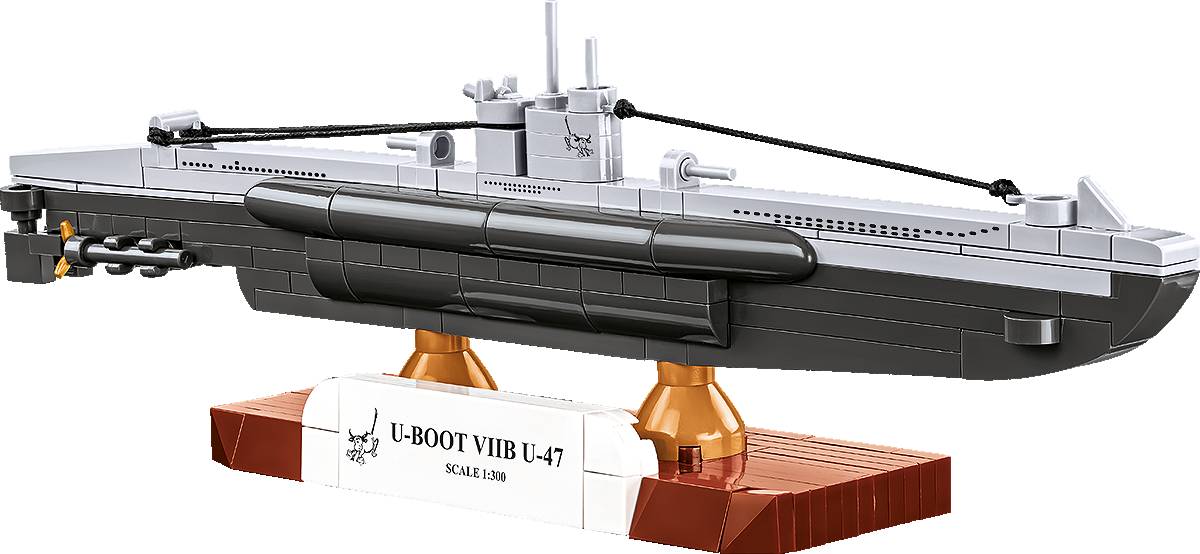 【ぴーちゃん】マスマリンセット Cobi U-Boot VIIB U-47 • Set 4858 • SetDB • Merlins Bricks