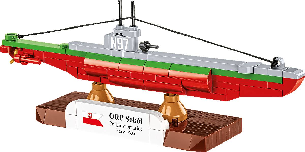 U-Boot ORP SOKÓŁ (COBI-4863) — Prix et comparaison | Brick Broker