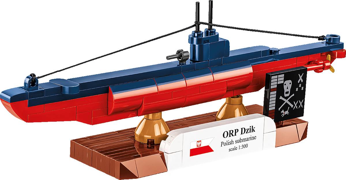 Cobi U-Boot ORP DZIK • Set 4864 • SetDB • Merlins Bricks