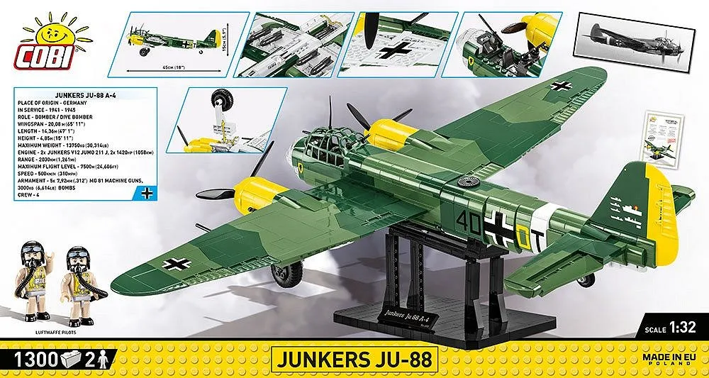 ゴードン様 Cobi Junkers Ju 88 Limited Edition • Set 5732 • SetDB