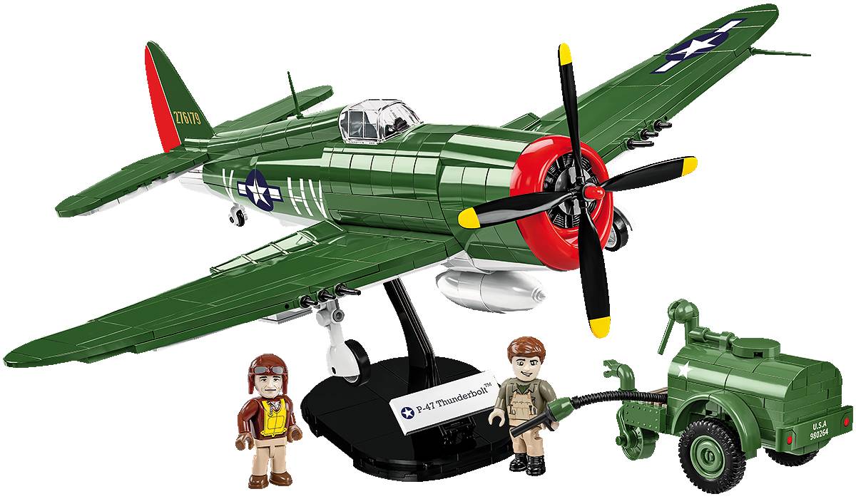 P-47 Thunderbolt & Remorque de Tank - Édition Exécutive (COBI-5736) — Prix et comparaison | Brick Broker