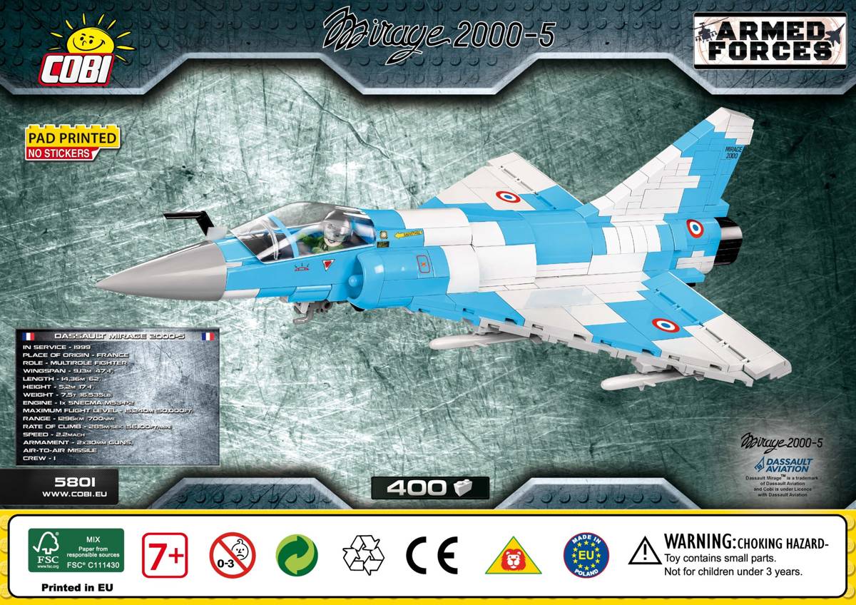 Mirage 2000-5 (COBI-5801) — Prix et comparaison | Brick Broker