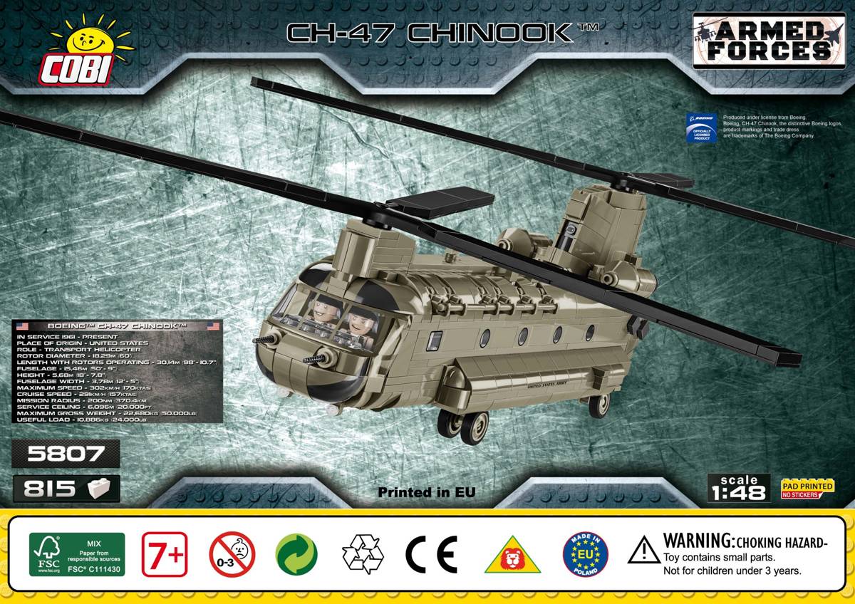 CH-47 Chinook (COBI-5807) — Prix et comparaison | Brick Broker
