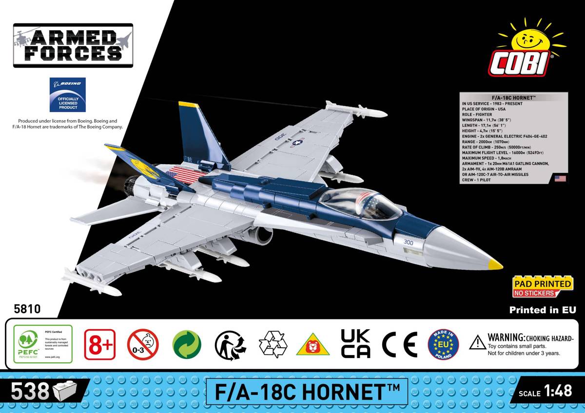 F/A-18C Hornet (COBI-5810) — Prix et comparaison | Brick Broker