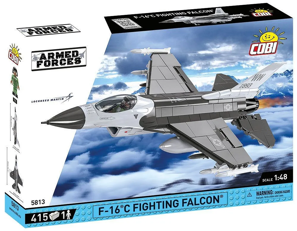 Amazon.com: COBI Armed Forces F-16 Fighting Falcon Aircraft