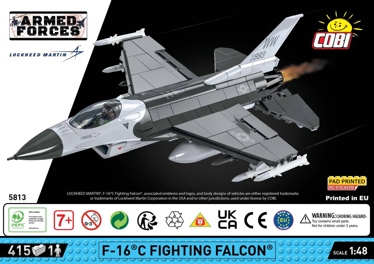 F-16C Fighting Falcon (COBI-5813) — Prix et comparaison | Brick Broker