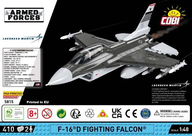 F-16D Fighting Falcon (COBI-5815) — Prix et comparaison | Brick Broker