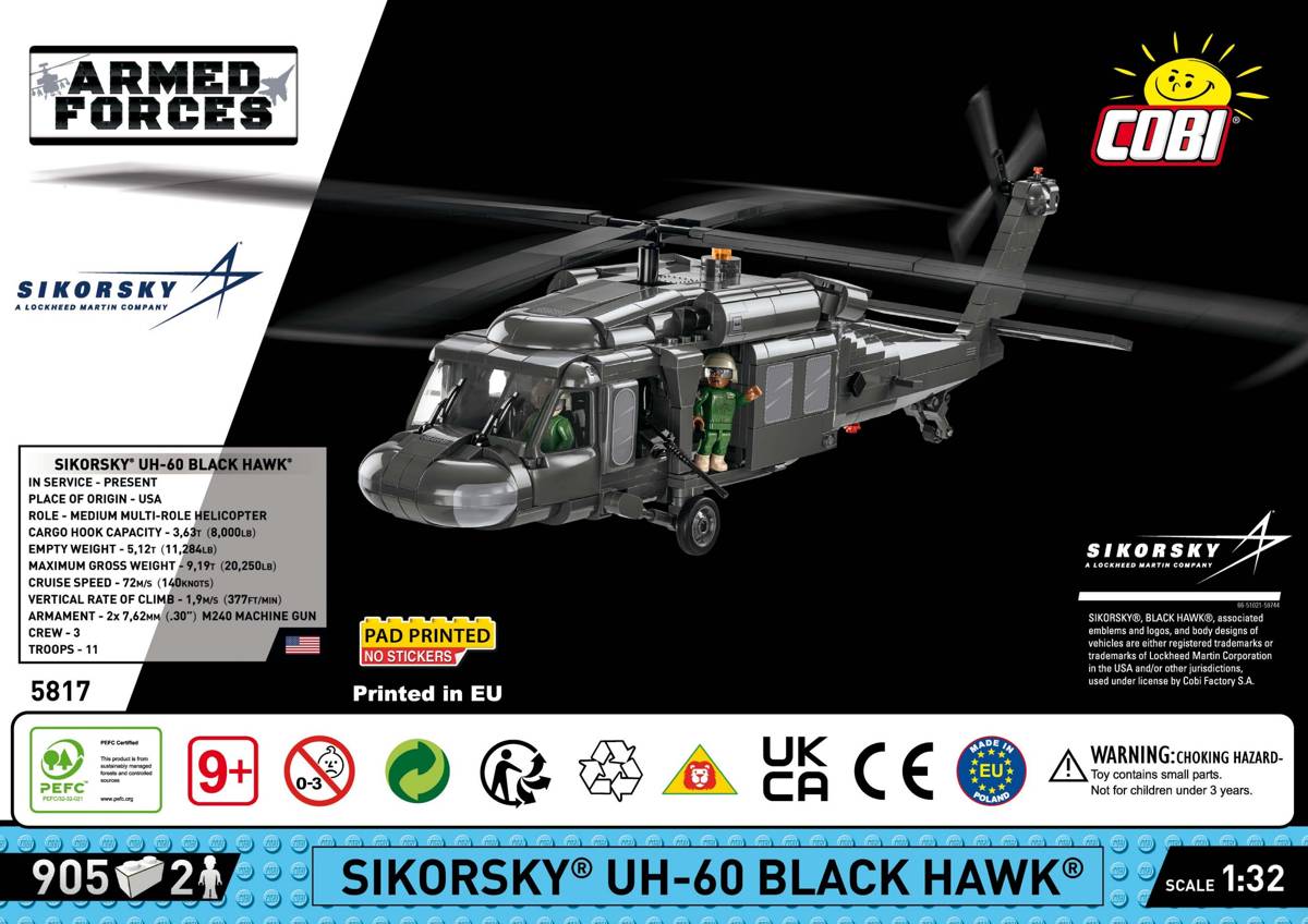 Sikorsky UH-60 Black Hawk (COBI-5817) — Prix et comparaison | Brick Broker