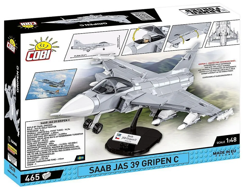 Cobi Saab JAS 39 Gripen C • Set 5828 • SetDB