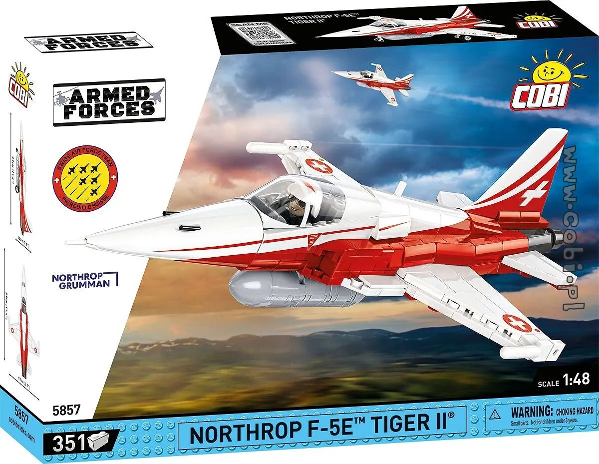 Cobi Northrop F-5E Tiger II • Set 5857 • SetDB Cobi Northrop F-5E Tiger II • Set 5857 • SetDB