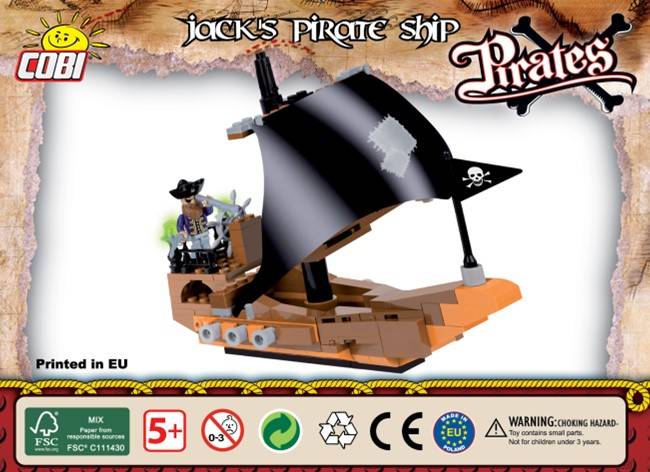 Jack's Pirate Ship (COBI-6019) — Prix et comparaison | Brick Broker