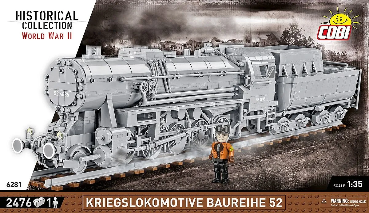 Cobi Kriegslokomotive Baureihe 52 • Set 6281 • SetDB